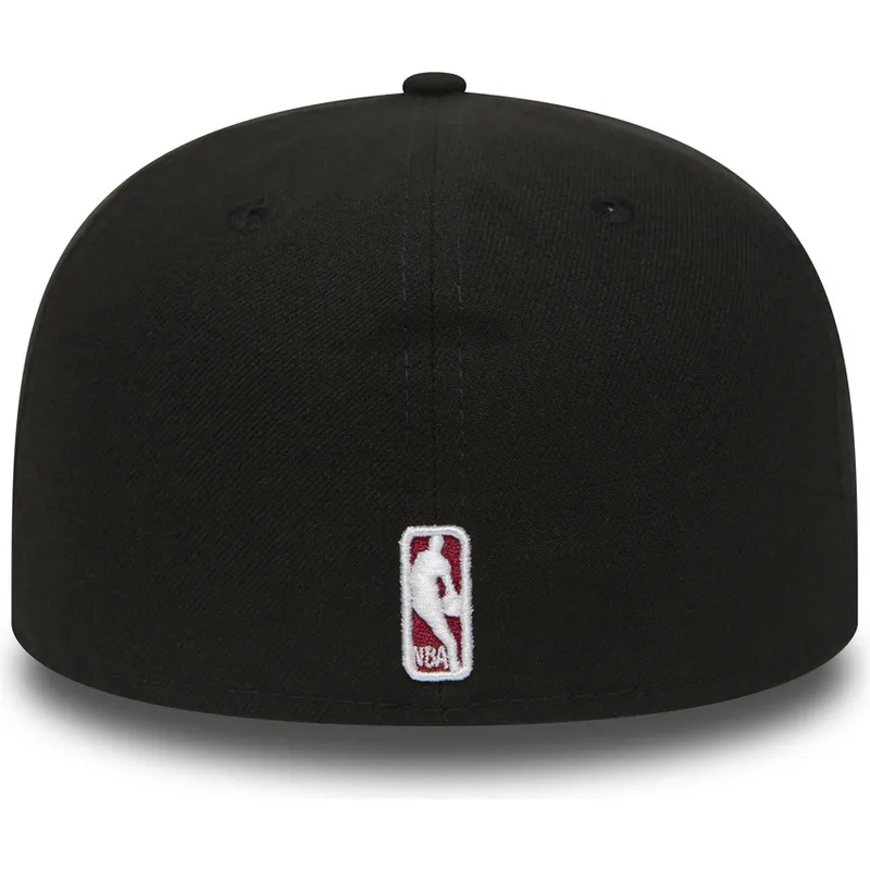cappelli-piatta-nero-regolato-59fifty-essential-dei-miami-heat-nba-di-new-era