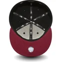 cappello-piatto-nero-aderente-59fifty-essential-dei-miami-heat-nba-di-new-era