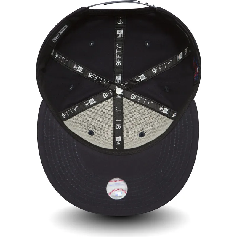 cappello-piatto-blu-navy-regolabile-9fifty-essential-dei-boston-red-sox-mlb-di-new-era