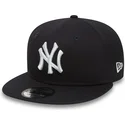 cappello-piatto-blu-navy-regolabile-9fifty-essential-dei-new-york-yankees-mlb-di-new-era