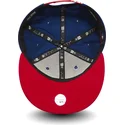 cappellino-piatto-blu-regolabile-9fifty-cotton-block-dei-new-york-yankees-mlb-di-new-era