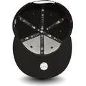 cappello-piatto-nero-regolabile-9fifty-white-on-black-dei-new-york-yankees-mlb-di-new-era