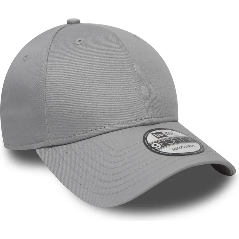 cappelli-curva-grigio-cinghia-regolabile-9forty-di-new-era