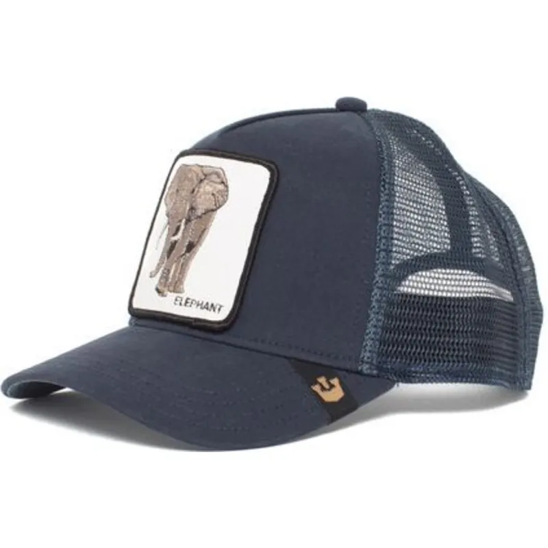 cappellino-trucker-blu-navy-elefante-elephant-di-goorin-bros