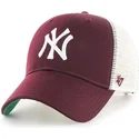cappellino-trucker-granata-dei-new-york-yankees-mlb-mvp-branson-di-47-brand