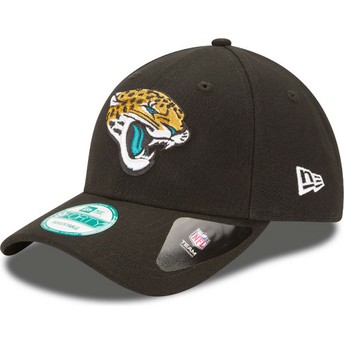 Cappellino visiera curva nero regolabile 9FORTY The League di Jacksonville Jaguars NFL di New Era