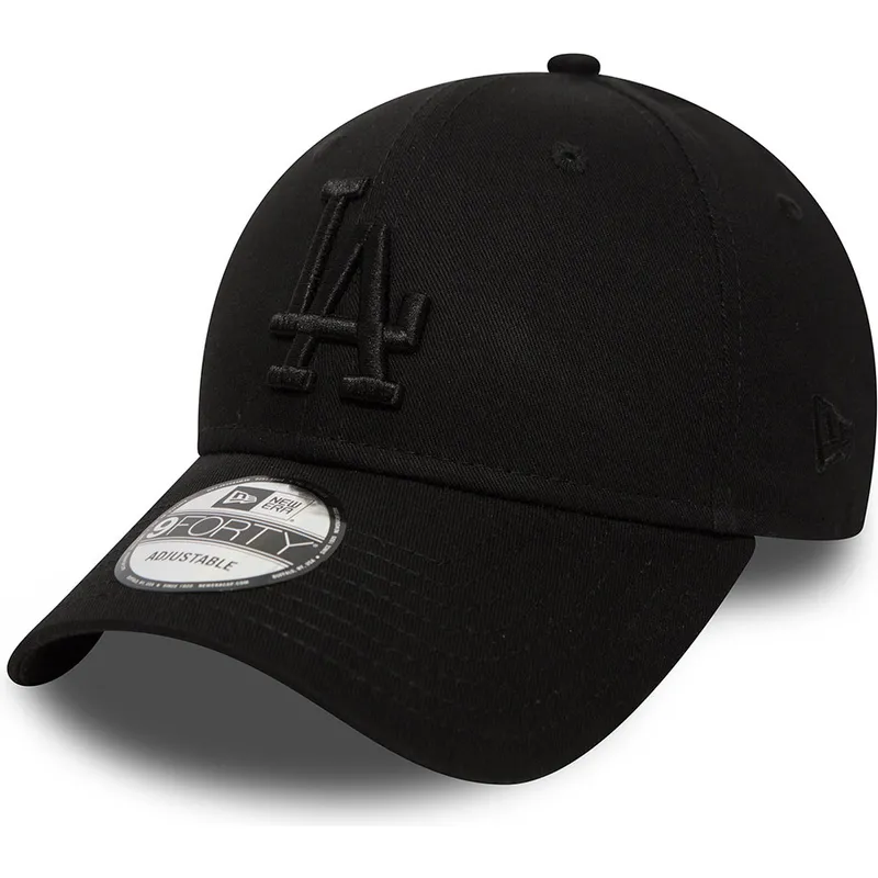 cappelli-curva-nero-cinghia-regolabile-9forty-essential-dei-los-angeles-dodgers-mlb-di-new-era cappelli-curva-nero-cinghia-regolabile-9forty-essential-dei-los-angeles-dodgers-mlb-di-new-era