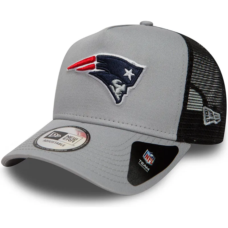 cappelli-curva-grigio-snapback-essential-a-frame-dei-new-england-patriots-nfl-di-new-era cappelli-curva-grigio-snapback-essential-a-frame-dei-new-england-patriots-nfl-di-new-era