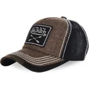 cappelli-curva-marrone-cinghia-regolabile-di-von-dutch