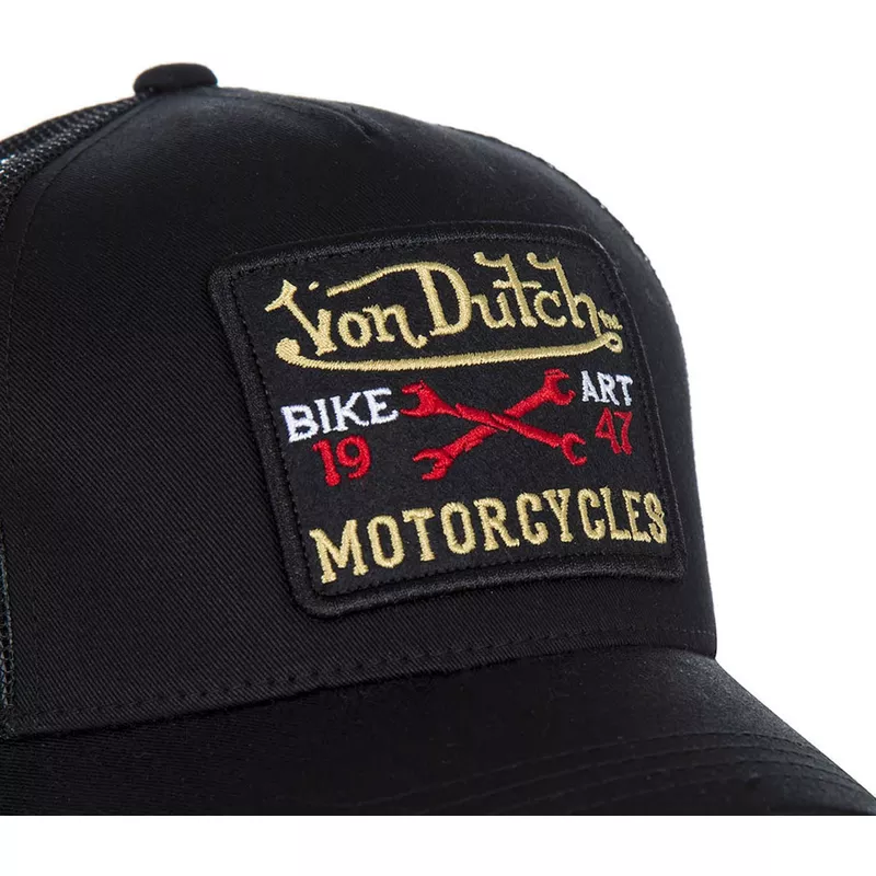 cappellino-visiera-curva-nero-regolabile-blacky2-di-von-dutch