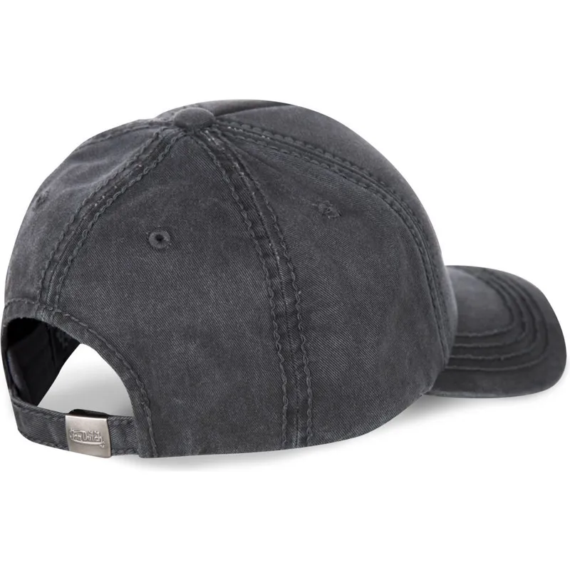 cappelli-curva-grigio-cinghia-regolabile-di-von-dutch