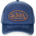 cappellino-curvo-blu-regolabile-bob06-di-von-dutch
