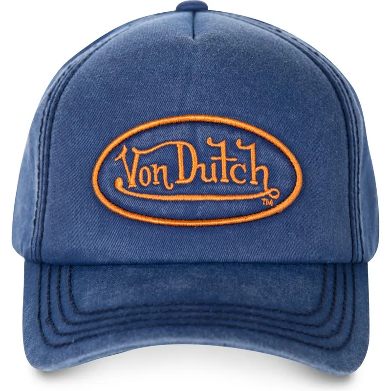 cappelli-curva-blu-cinghia-regolabile-di-von-dutch