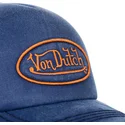 cappellino-curvo-blu-regolabile-bob06-di-von-dutch