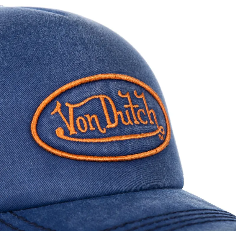 cappelli-curva-blu-cinghia-regolabile-di-von-dutch