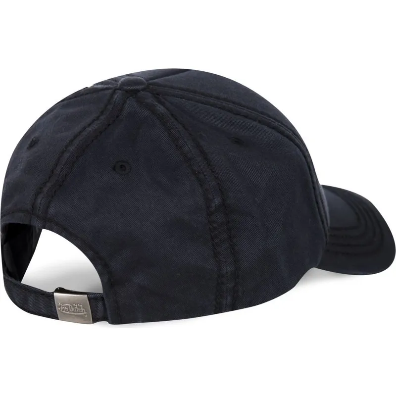 cappelli-curva-nero-cinghia-regolabile-di-von-dutch
