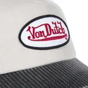 cappelli-curva-bianco-cinghia-regolabile-di-von-dutch