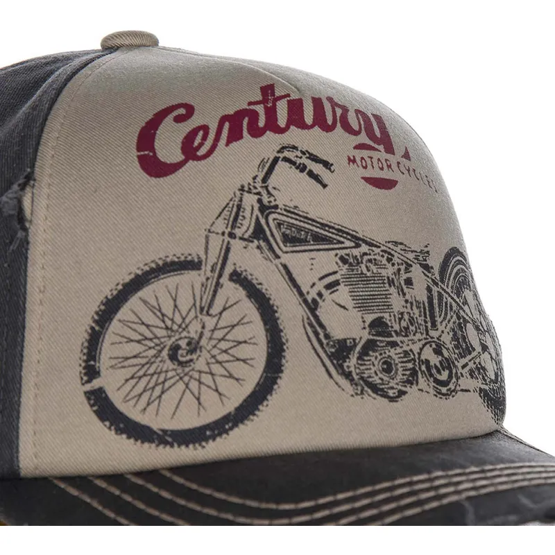 cappelli-curva-grigio-cinghia-regolabile-di-von-dutch