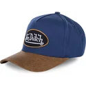 cappello-curvo-blu-e-marrone-regolabile-chuck-di-von-dutch