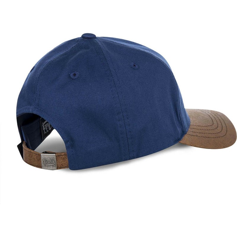 cappellino-visiera-curva-blu-e-marrone-regolabile-chuck-di-von-dutch