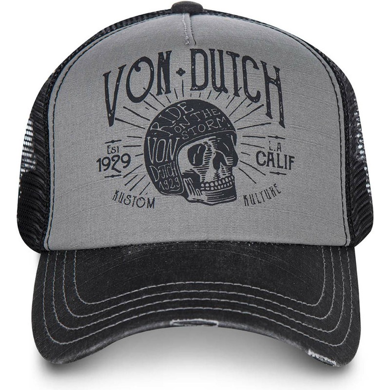 cappellino-visiera-curva-grigio-e-nero-regolabile-crew1-di-von-dutch