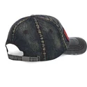 cappelli-curva-blu-cinghia-regolabile-di-von-dutch