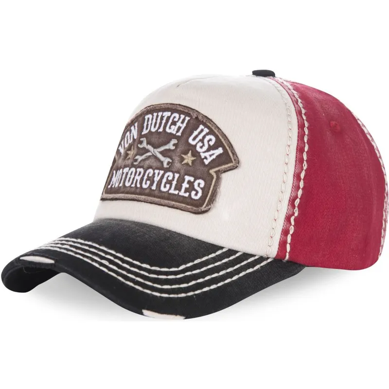 cappelli-curva-bianco-cinghia-regolabile-di-von-dutch cappelli-curva-bianco-cinghia-regolabile-di-von-dutch