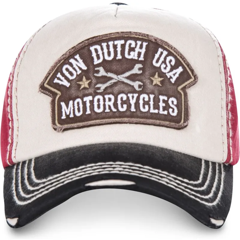 cappelli-curva-bianco-cinghia-regolabile-di-von-dutch cappelli-curva-bianco-cinghia-regolabile-di-von-dutch