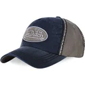 cappellino-curvo-blu-navy-e-grigio-regolabile-ilan01-di-von-dutch
