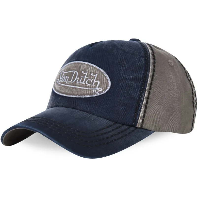 cappelli-curva-blu-marino-cinghia-regolabile-di-von-dutch