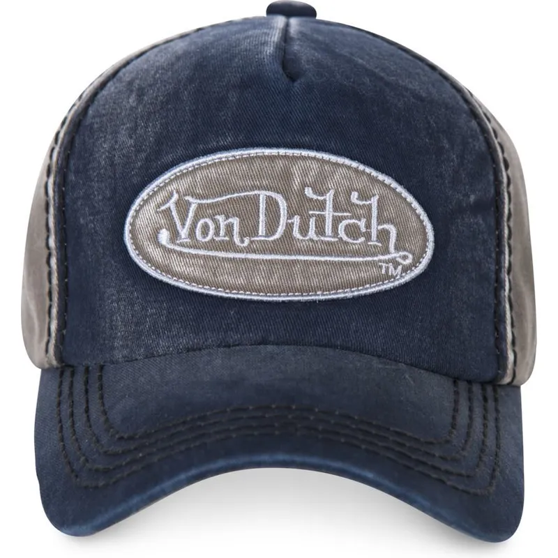 cappelli-curva-blu-marino-cinghia-regolabile-di-von-dutch