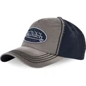 cappelli-curva-grigio-cinghia-regolabile-di-von-dutch