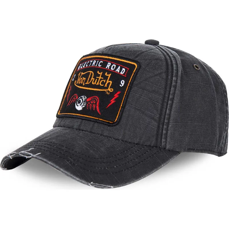 cappelli-curva-grigio-cinghia-regolabile-di-von-dutch cappelli-curva-grigio-cinghia-regolabile-di-von-dutch