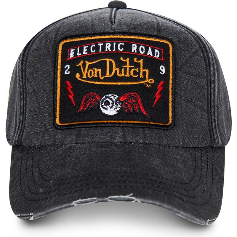 cappellino-visiera-curva-grigio-regolabile-jack11-di-von-dutch