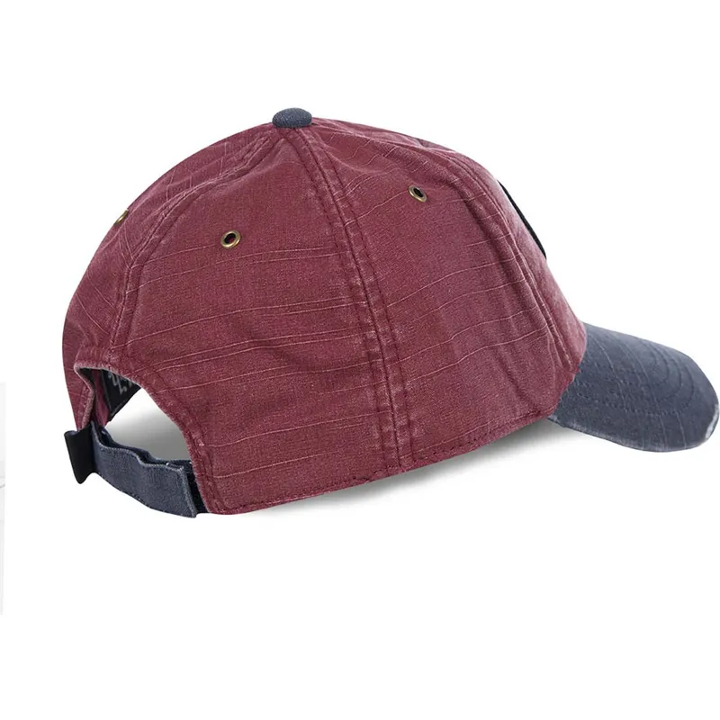 cappelli-curva-rosso-cinghia-regolabile-di-von-dutch