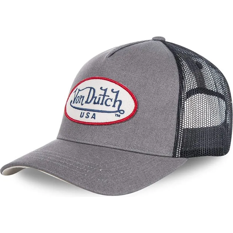 cappelli-curva-grigio-snapback-di-von-dutch