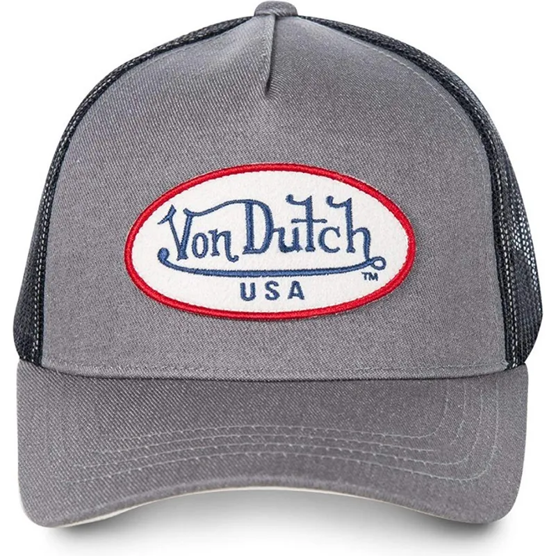 cappelli-curva-grigio-snapback-di-von-dutch
