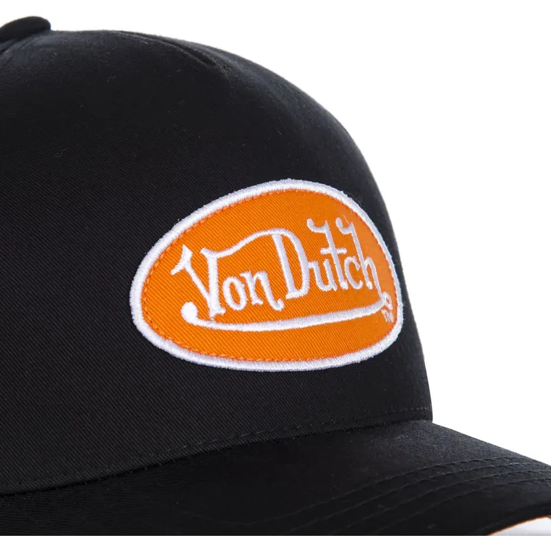 cappelli-curva-nero-cinghia-regolabile-di-von-dutch