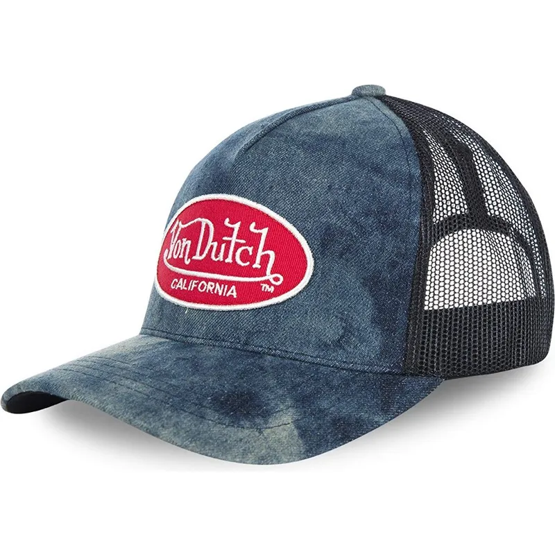 cappelli-curva-blu-cinghia-regolabile-di-von-dutch