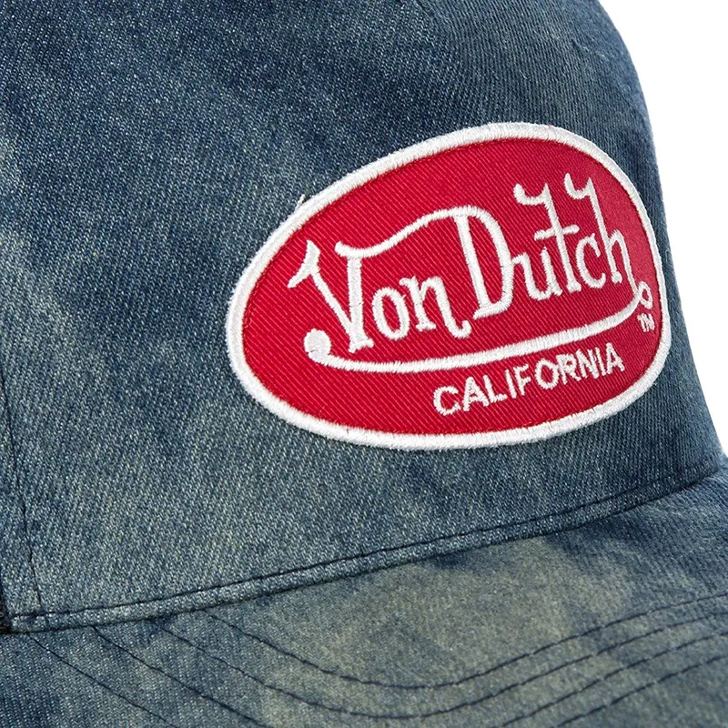 cappelli-curva-blu-cinghia-regolabile-di-von-dutch