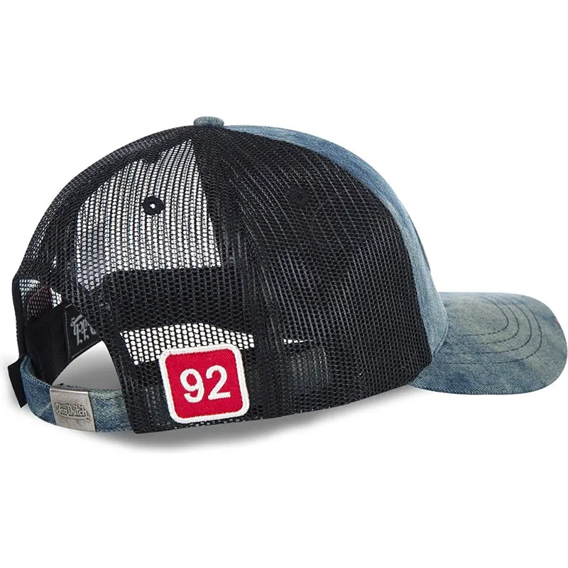 cappelli-curva-blu-cinghia-regolabile-di-von-dutch