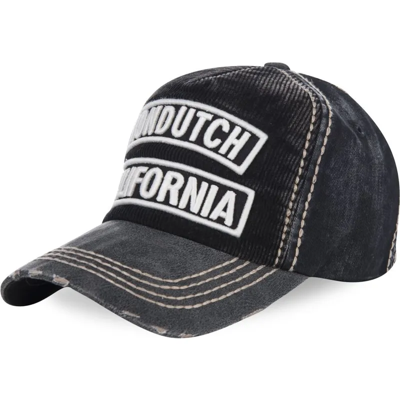 cappelli-curva-nero-cinghia-regolabile-di-von-dutch