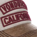 cappelli-curva-beige-cinghia-regolabile-di-von-dutch