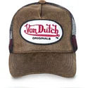 cappelli-curva-marrone-snapback-di-von-dutch