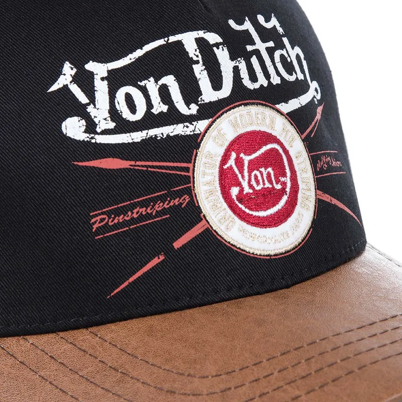 cappelli-curva-nero-snapback-di-von-dutch