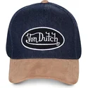 cappelli-curva-blu-marino-cinghia-regolabile-di-von-dutch