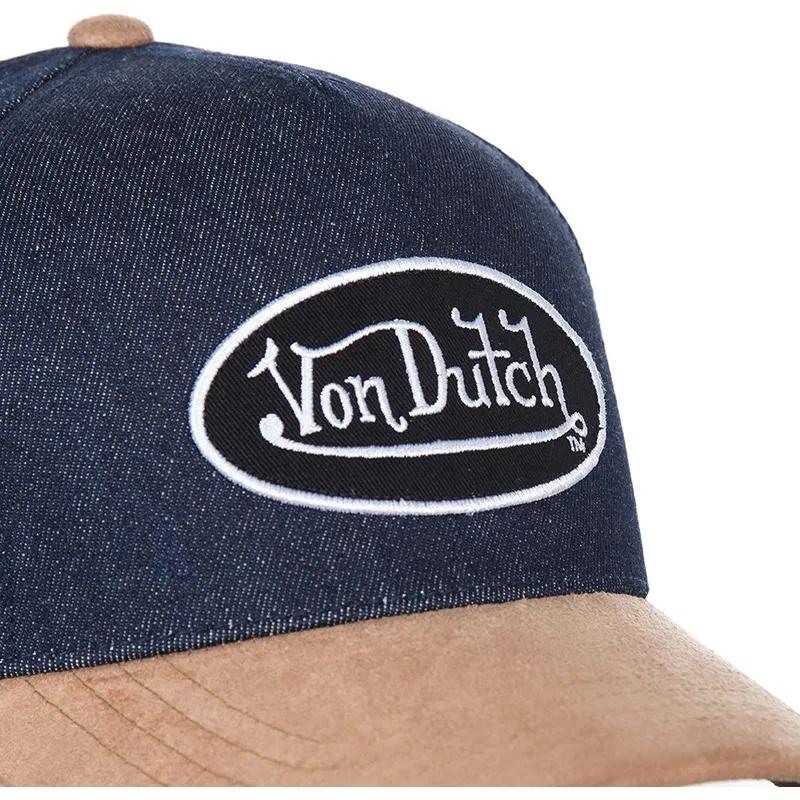 cappelli-curva-blu-marino-cinghia-regolabile-di-von-dutch