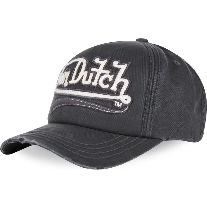cappelli-curva-grigio-cinghia-regolabile-di-von-dutch