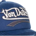 cappelli-curva-blu-cinghia-regolabile-di-von-dutch