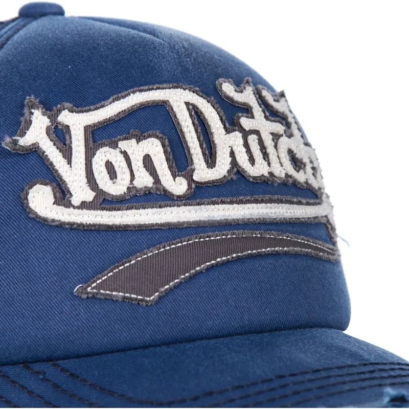 cappelli-curva-blu-cinghia-regolabile-di-von-dutch
